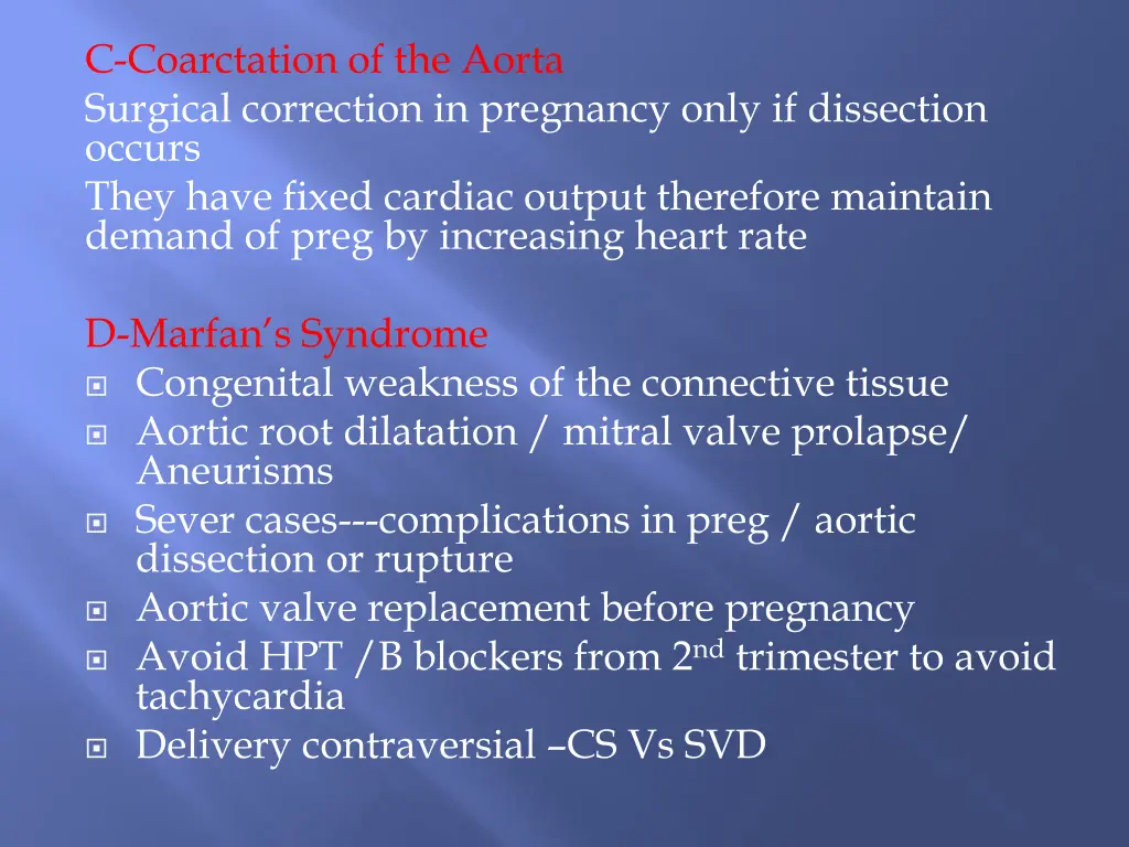 c coarctation of the aorta surgical correction