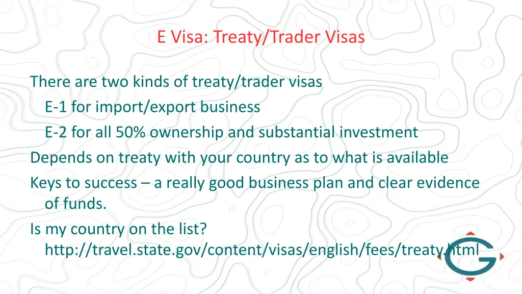 e visa treaty trader visas 1