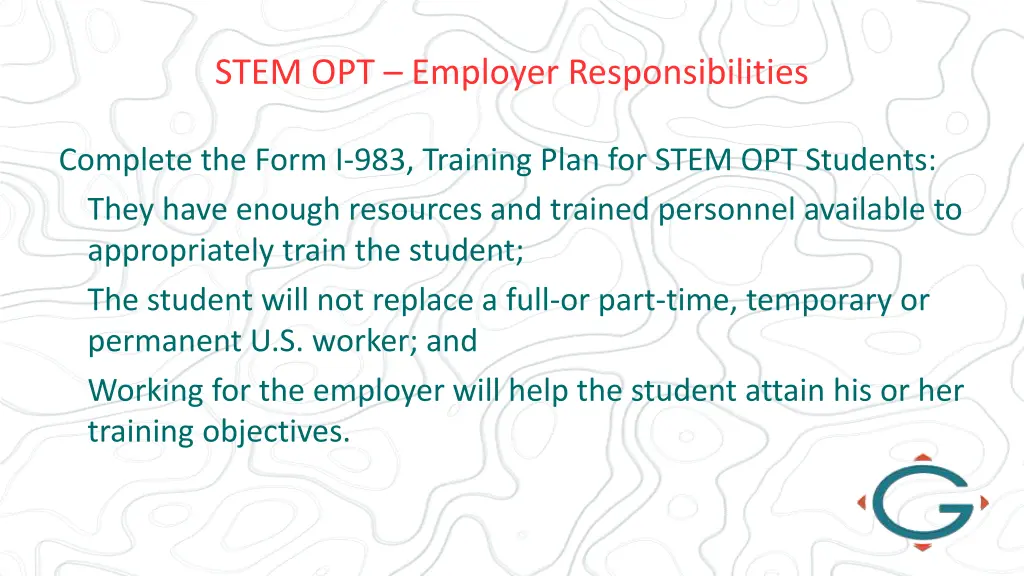 stem opt employer responsibilities 1