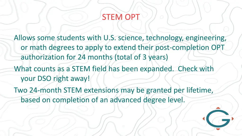 stem opt