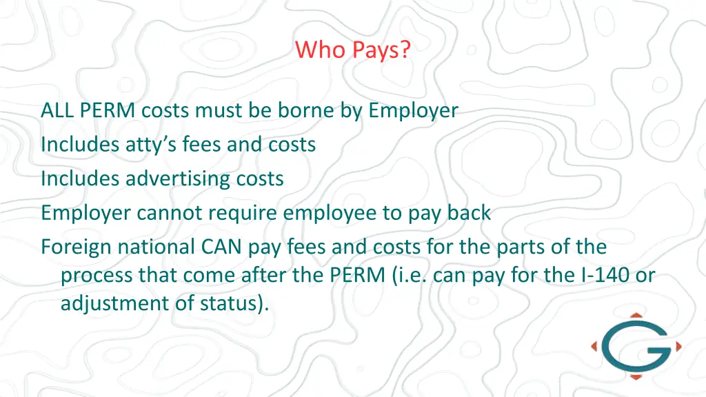 who pays