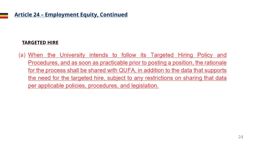 article 24 employment equity continued 1