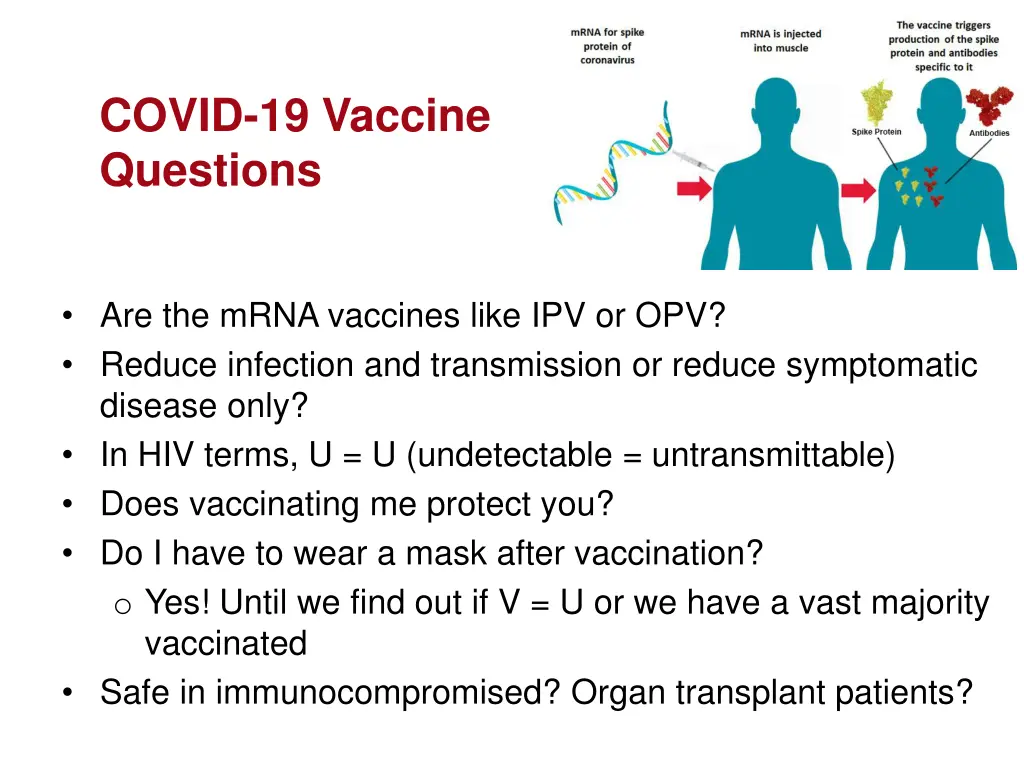 covid 19 vaccine questions