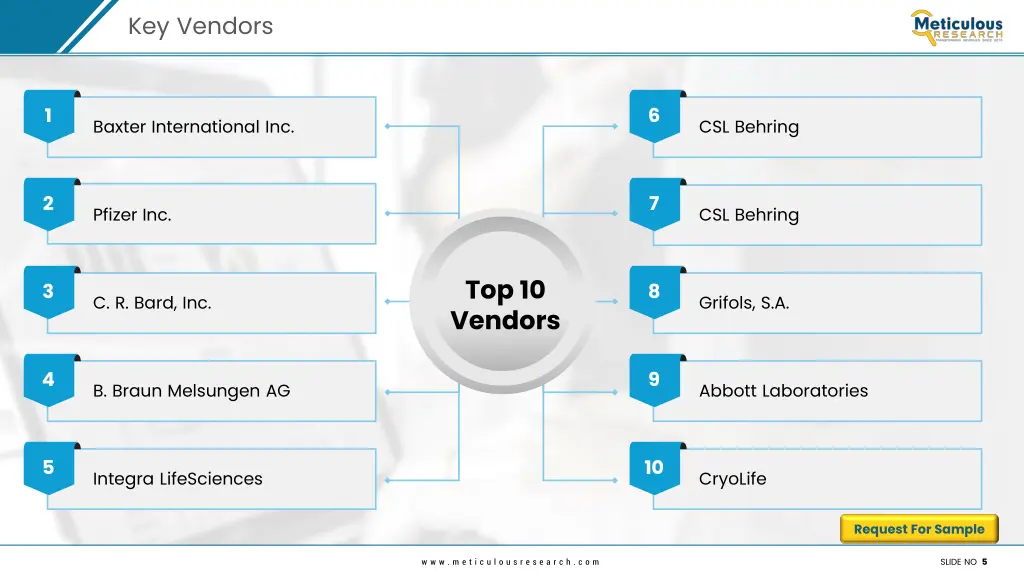 key vendors