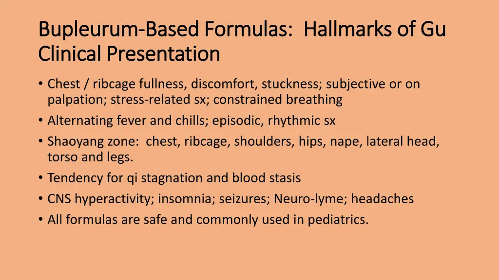 bupleurum bupleurum based formulas hallmarks