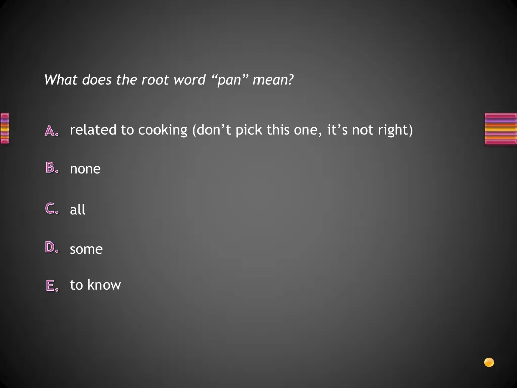 what does the root word pan mean