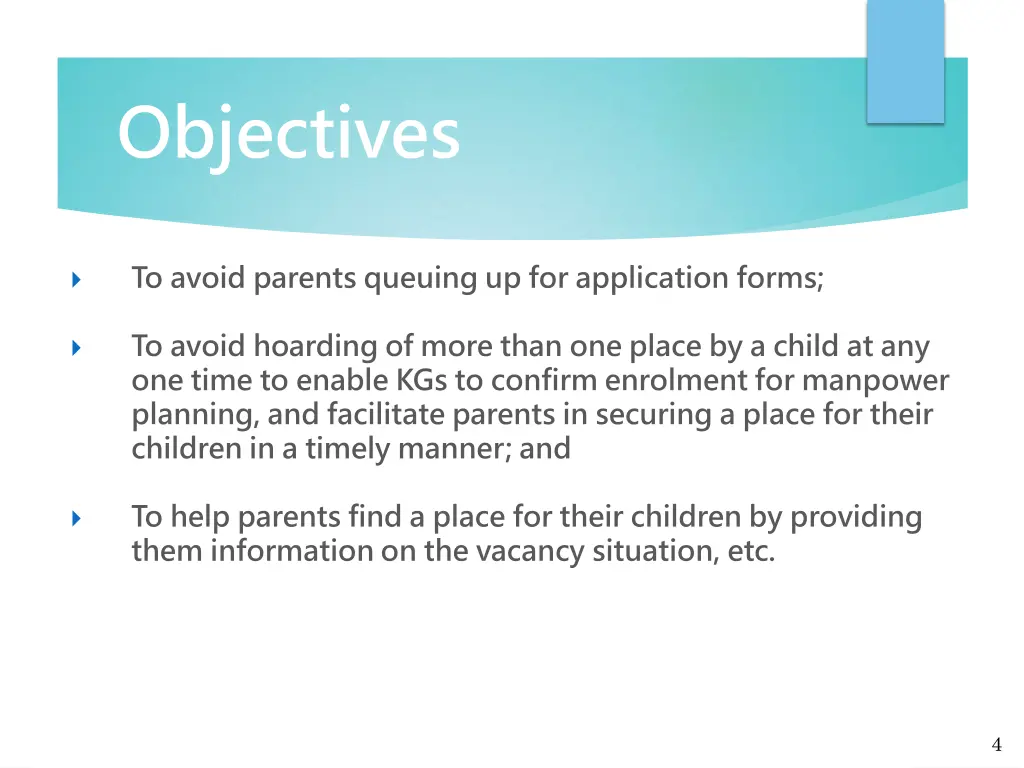 objectives