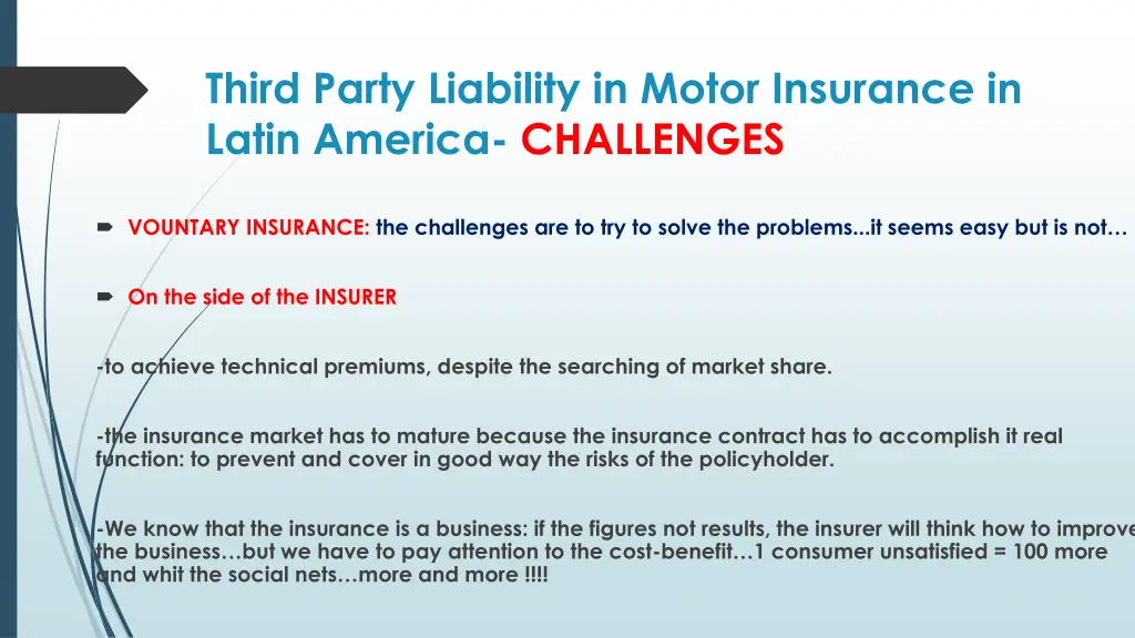 third party liability in motor insurance in latin 10