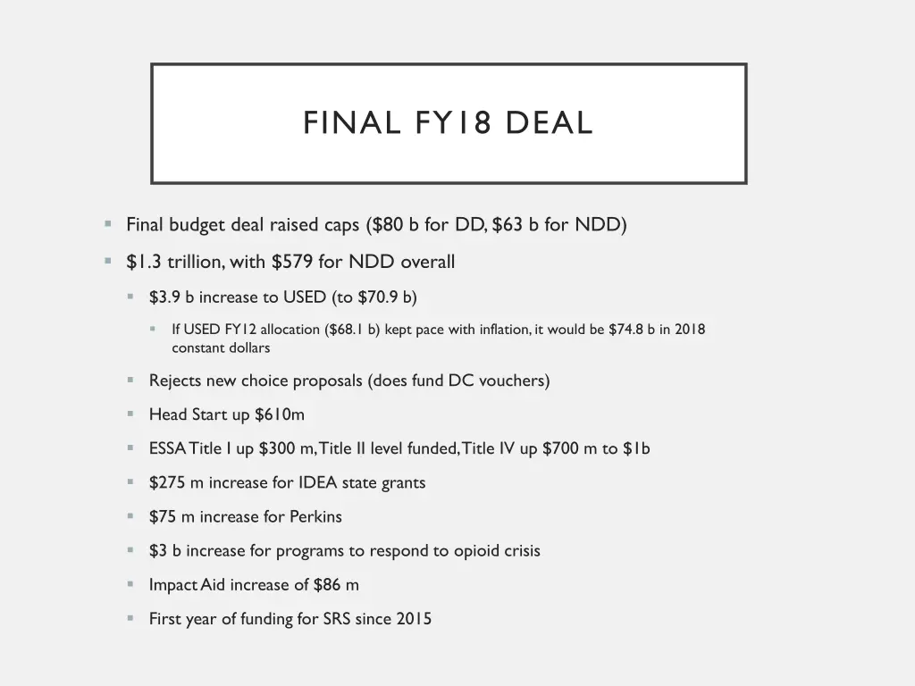 final fy18 deal