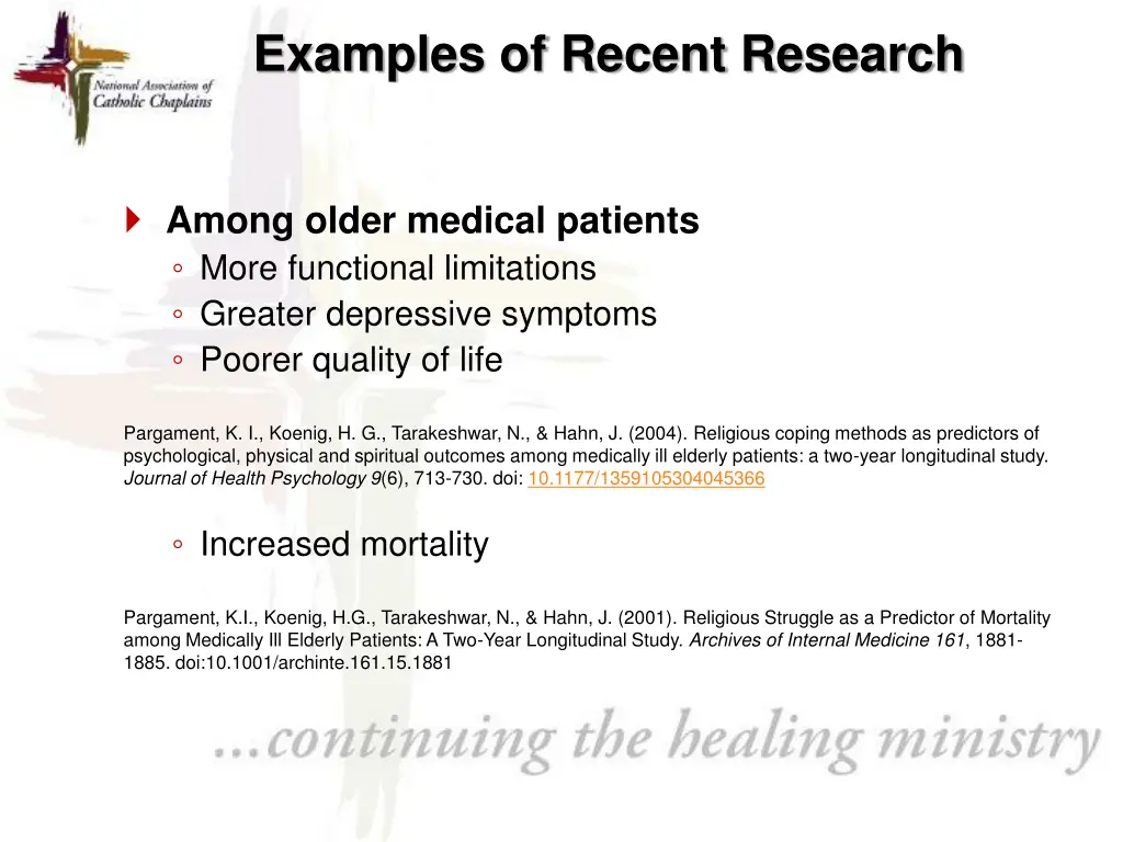 examples of recent research 4