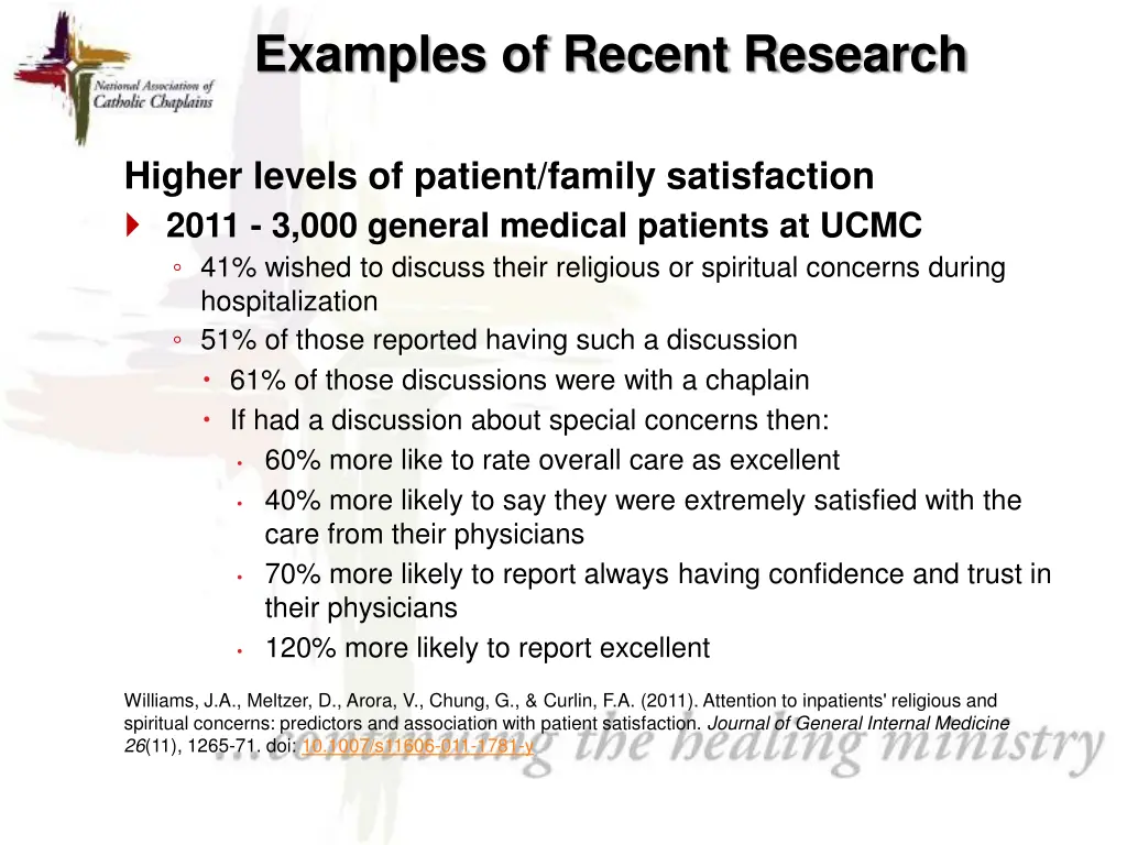 examples of recent research 7