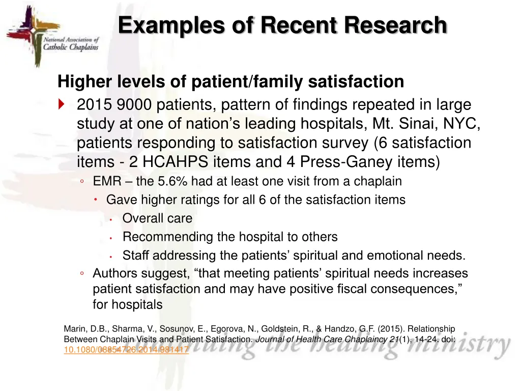 examples of recent research 8