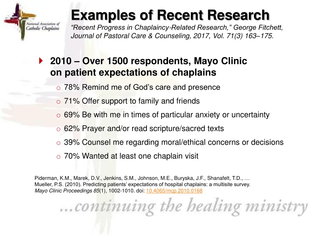 examples of recent research recent progress