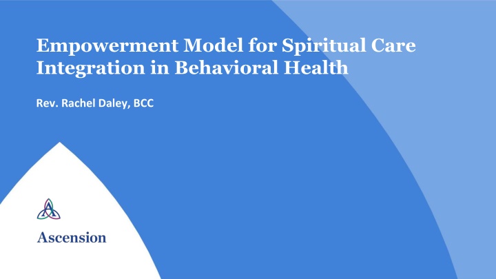 empowerment model for spiritual care integration