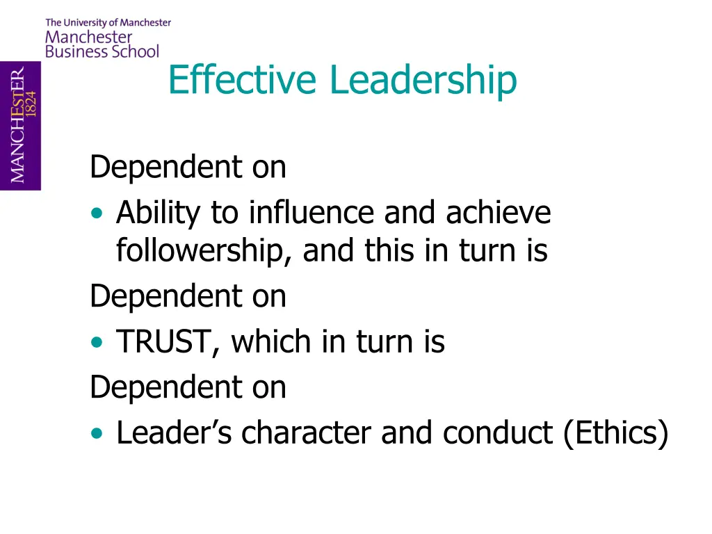 effective leadership