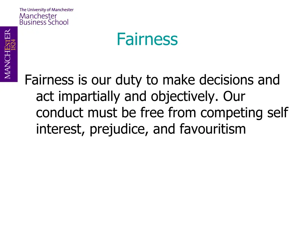 fairness