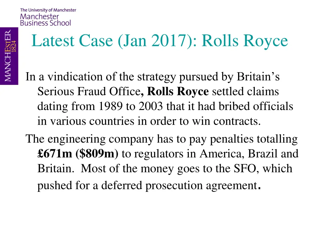 latest case jan 2017 rolls royce