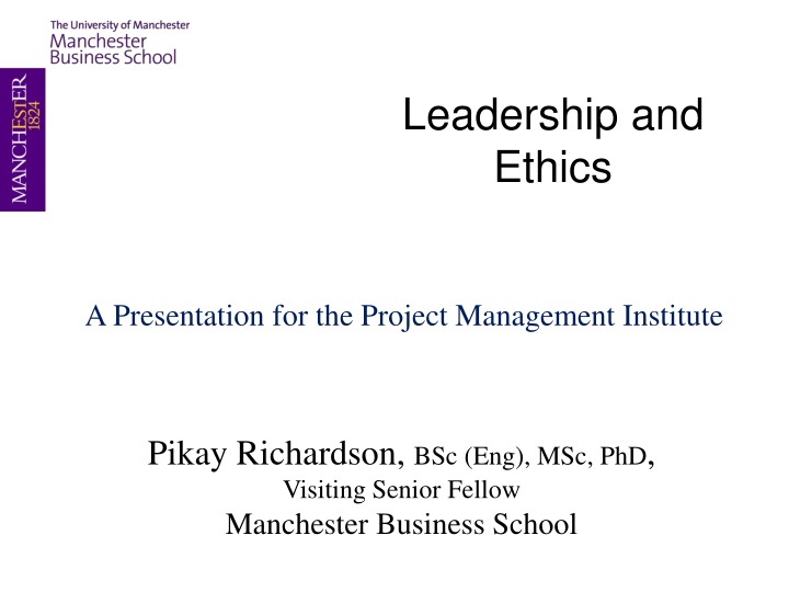 leadership and ethics