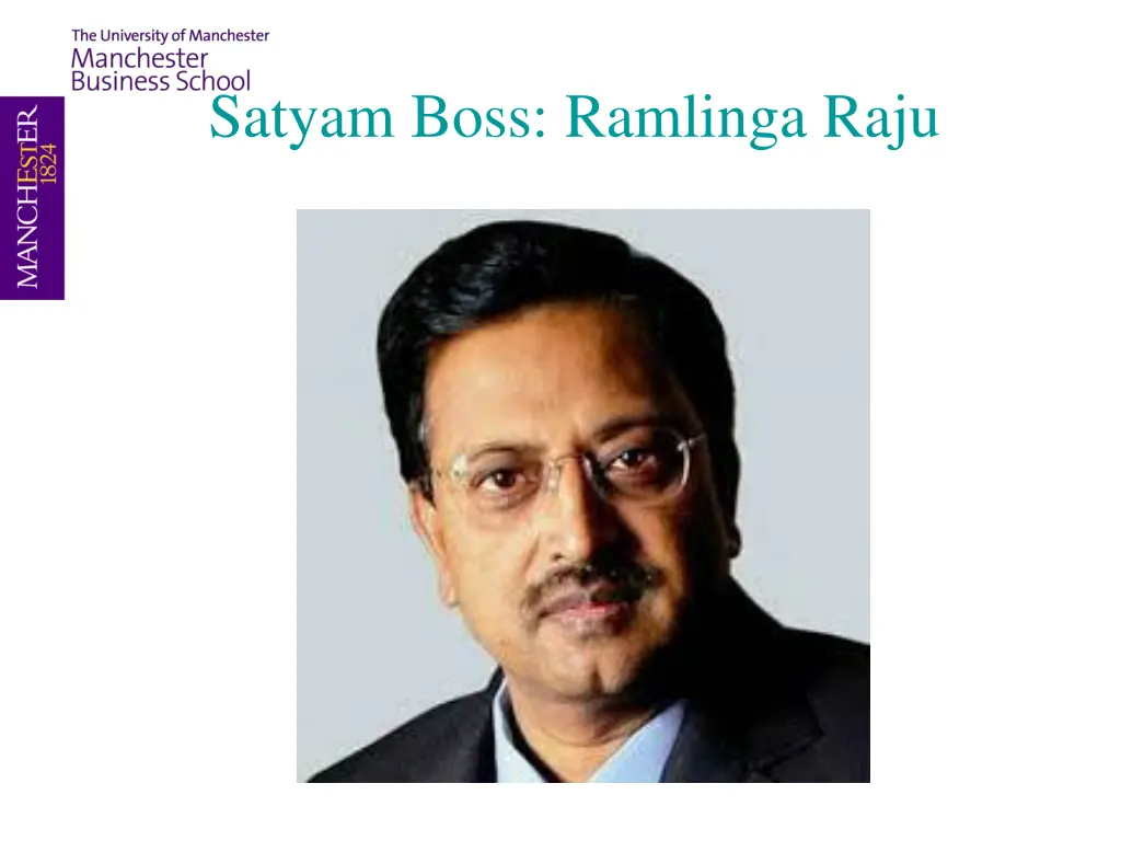 satyam boss ramlinga raju