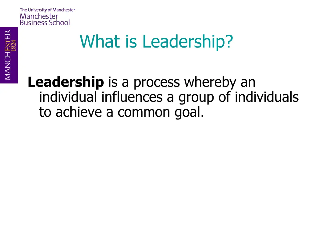 what is leadership