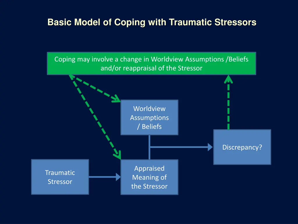 basic model of coping with traumatic stressors 5