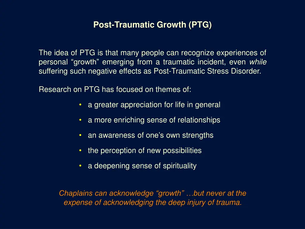 post traumatic growth ptg 1