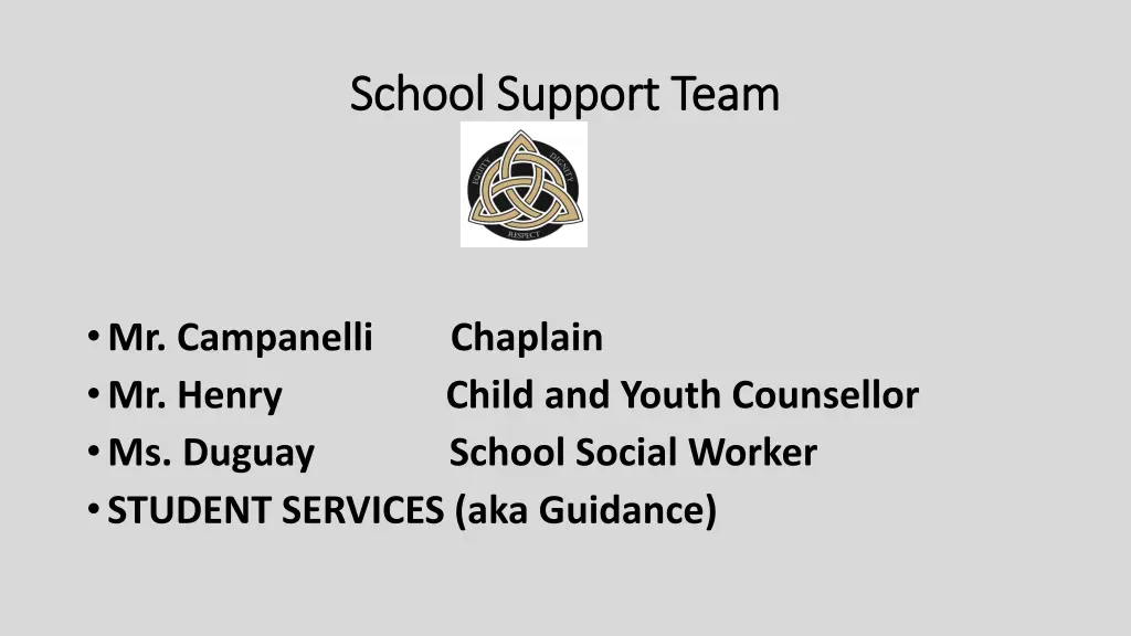 school support team school support team