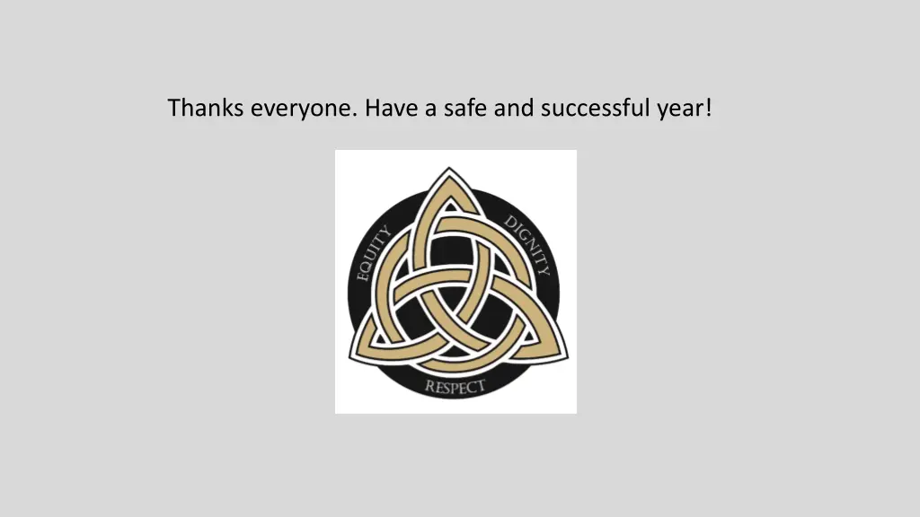 thanks everyone have a safe and successful year