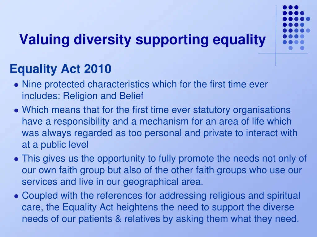 valuing diversity supporting equality 1