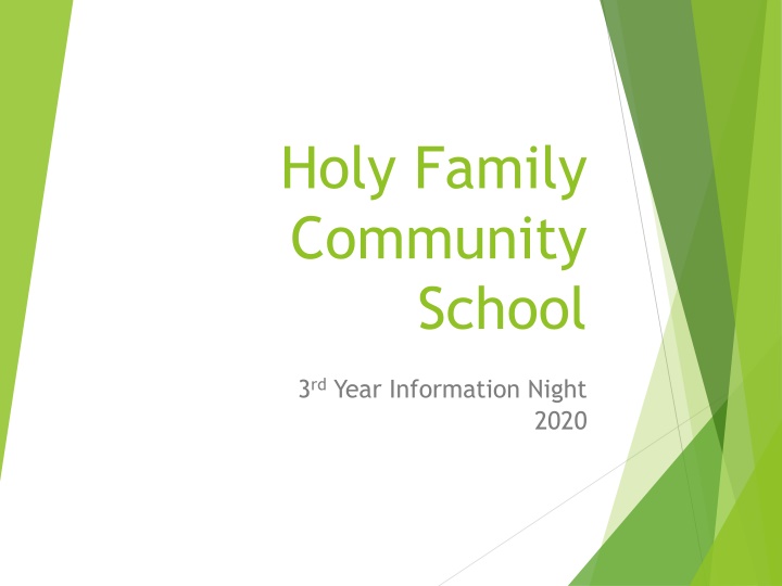 holy family community school