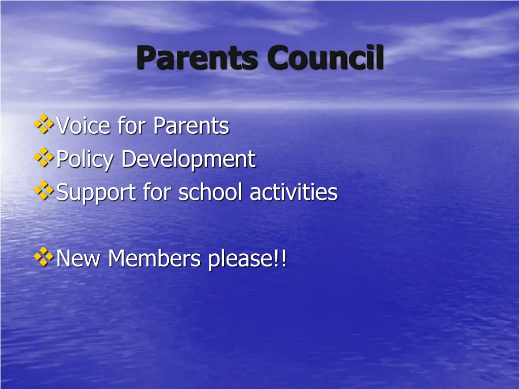 parents council