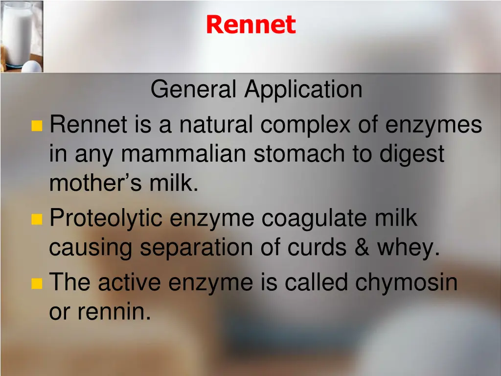 rennet