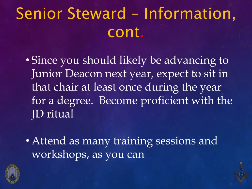 senior steward information cont 1