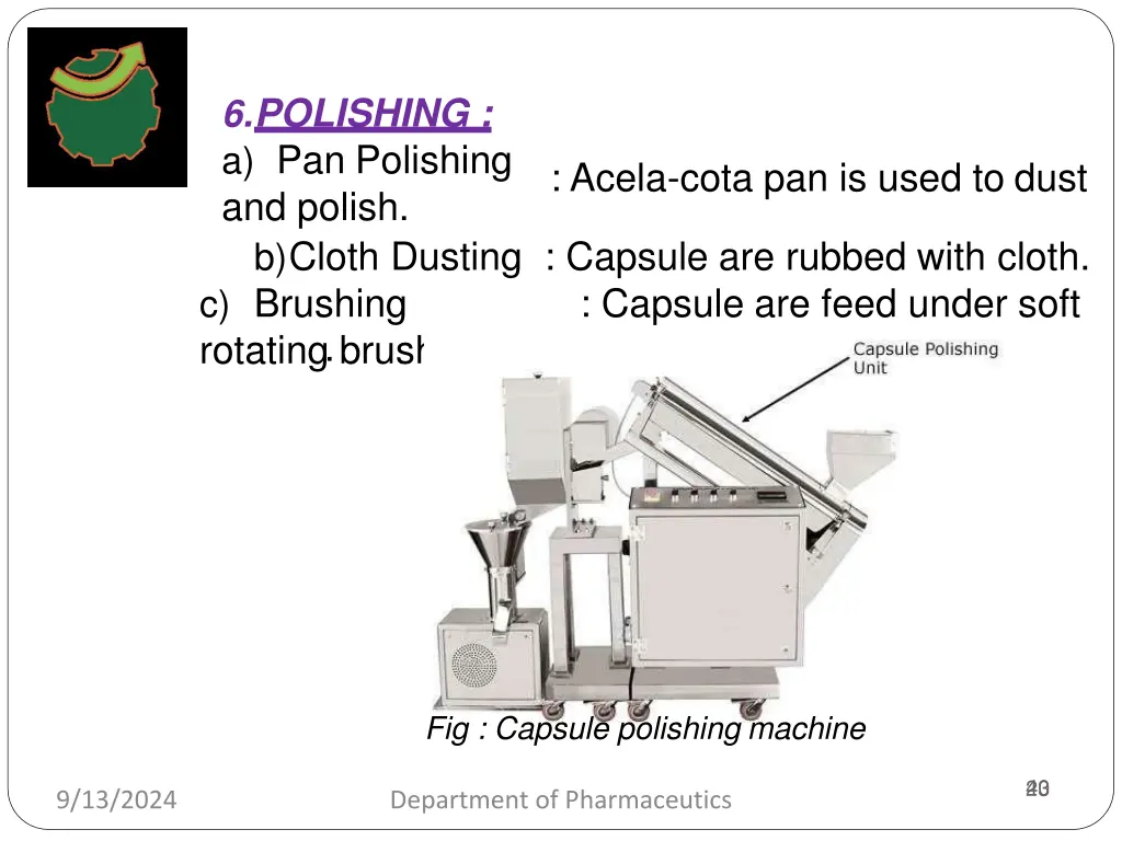 6 polishing a pan polishing and polish b cloth