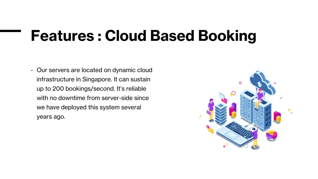 features cloud based booking