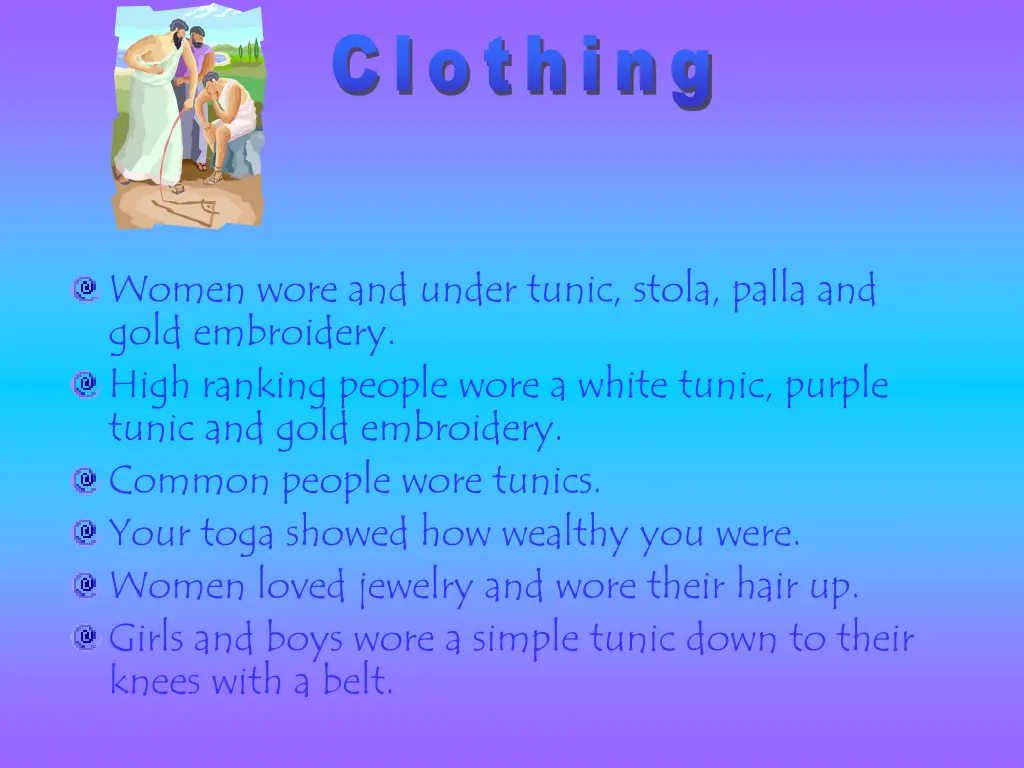 clothing