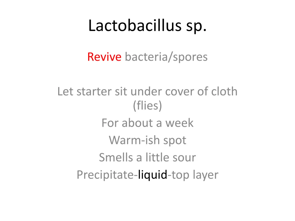 lactobacillus sp 4