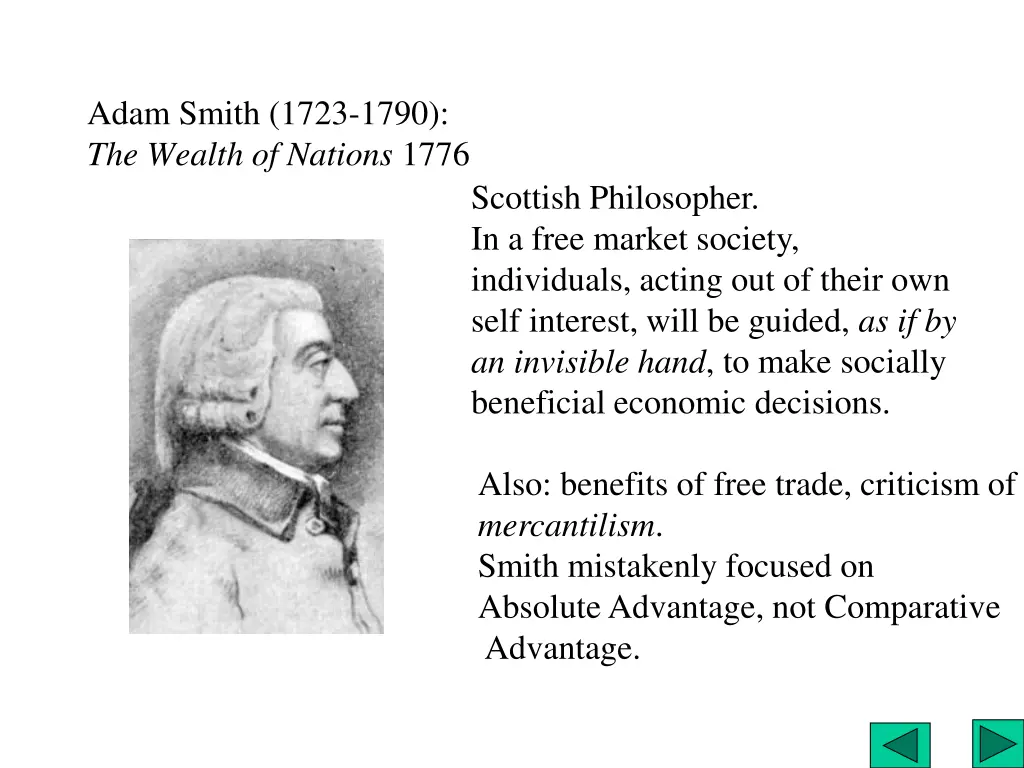 adam smith 1723 1790 the wealth of nations 1776