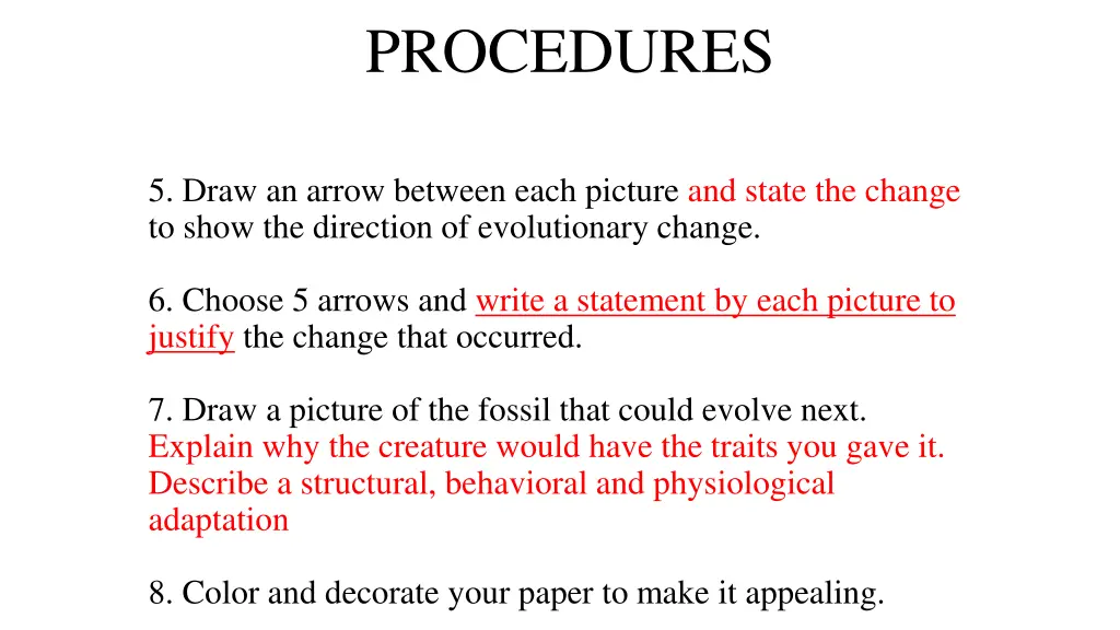 procedures 1