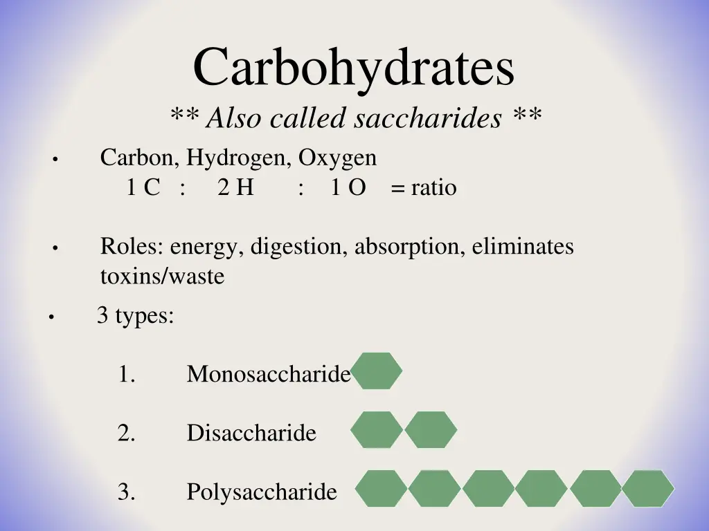 carbohydrates also called saccharides carbon