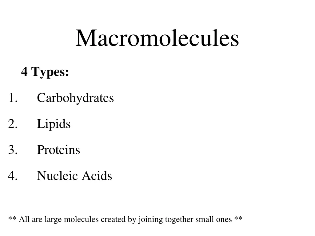 macromolecules 1