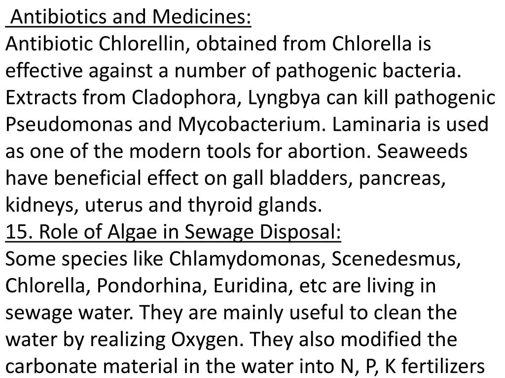 antibiotics and medicines antibiotic chlorellin