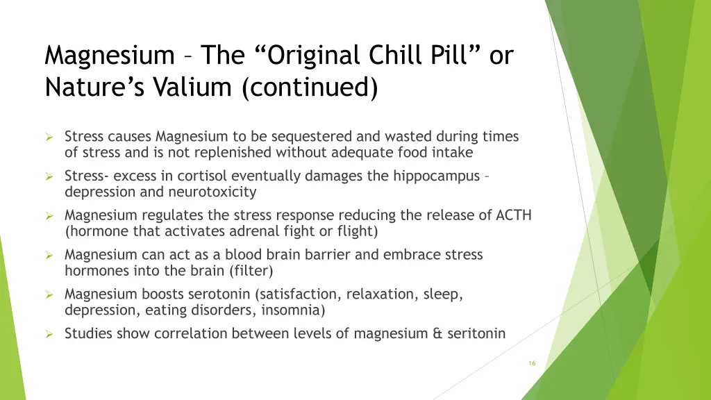 magnesium the original chill pill or nature 2