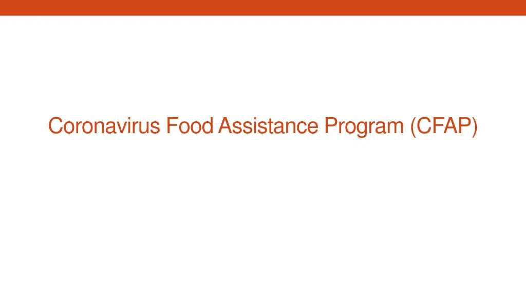 coronavirus food assistance program cfap