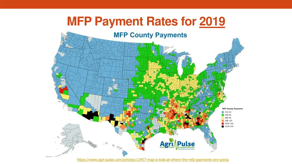 mfp payment rates for 2019