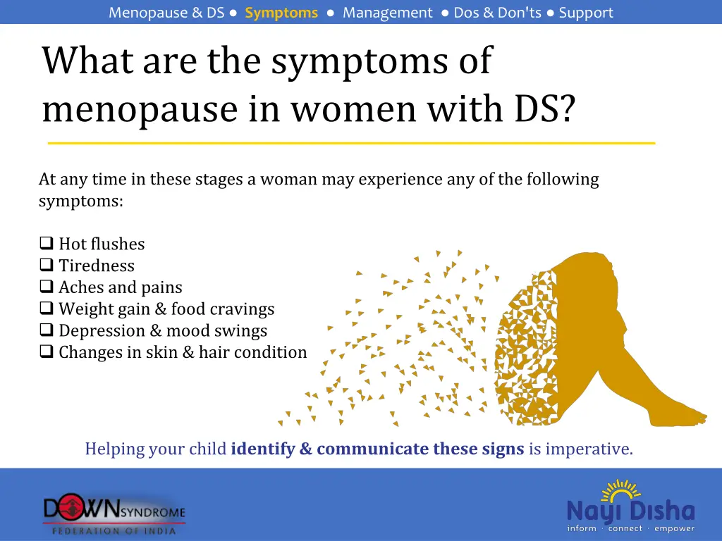 menopause ds symptoms management 3