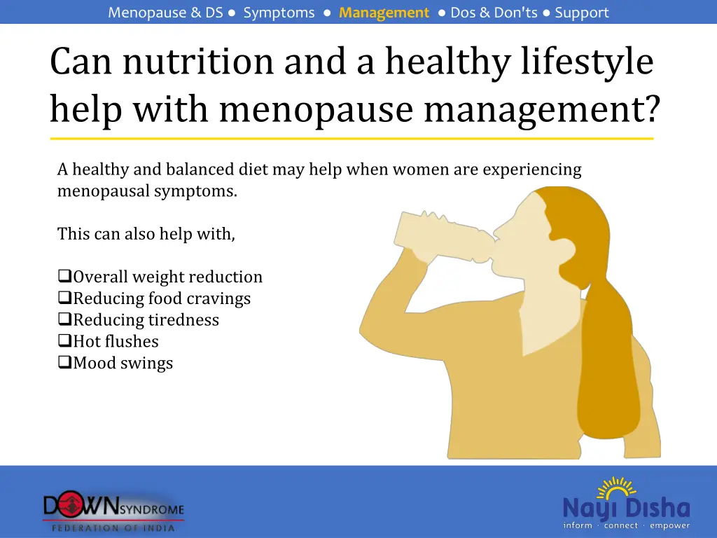 menopause ds symptoms management 7