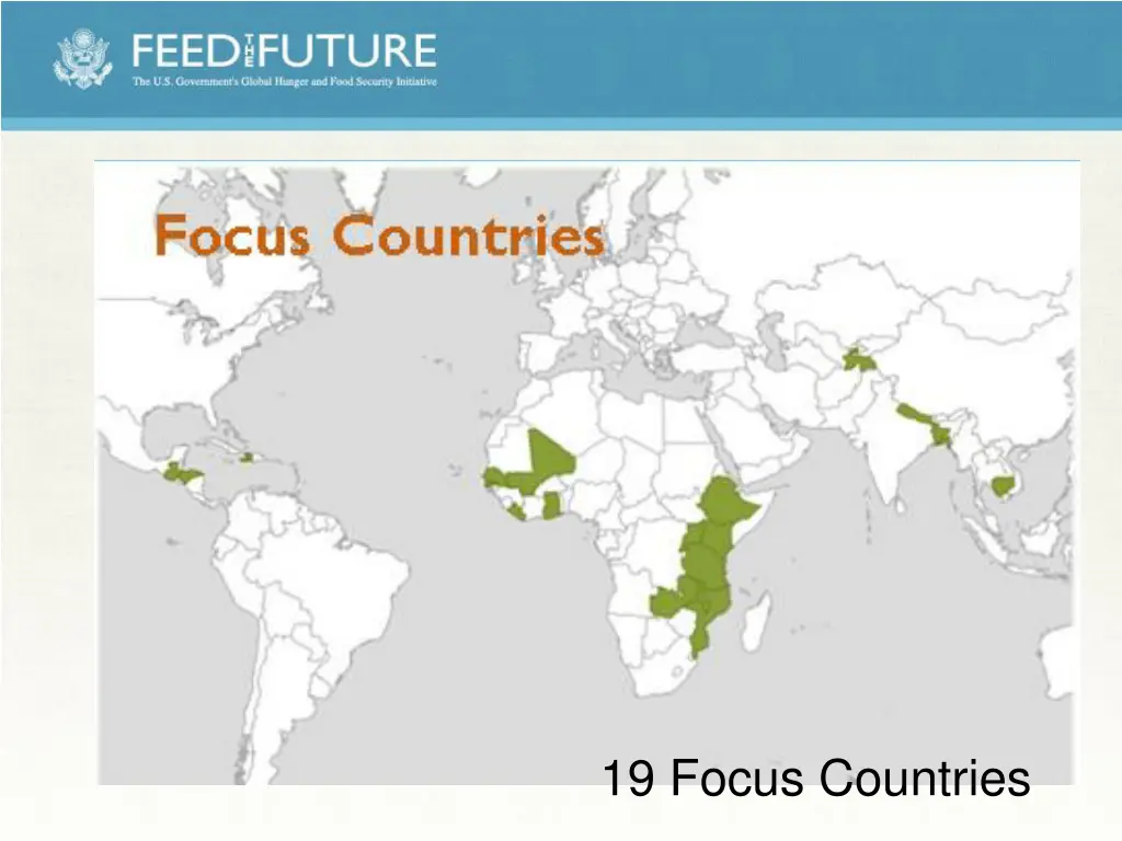 19 focus countries