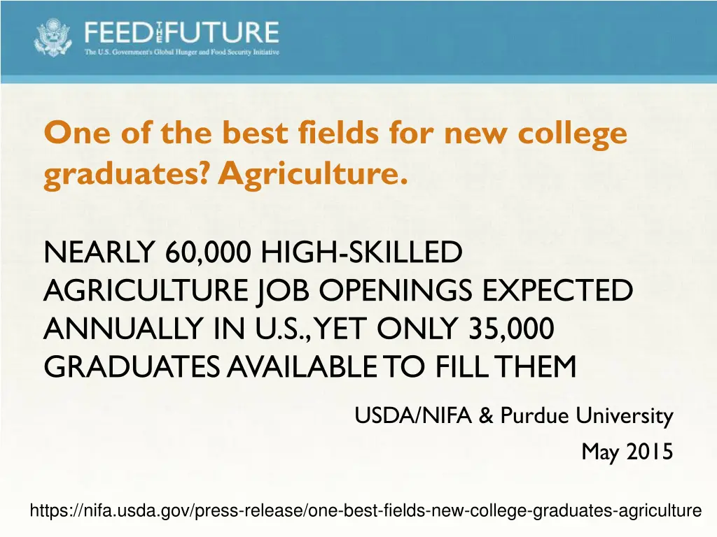 one of the best fields for new college graduates