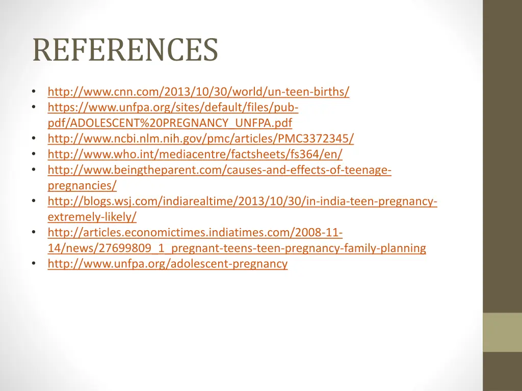 references